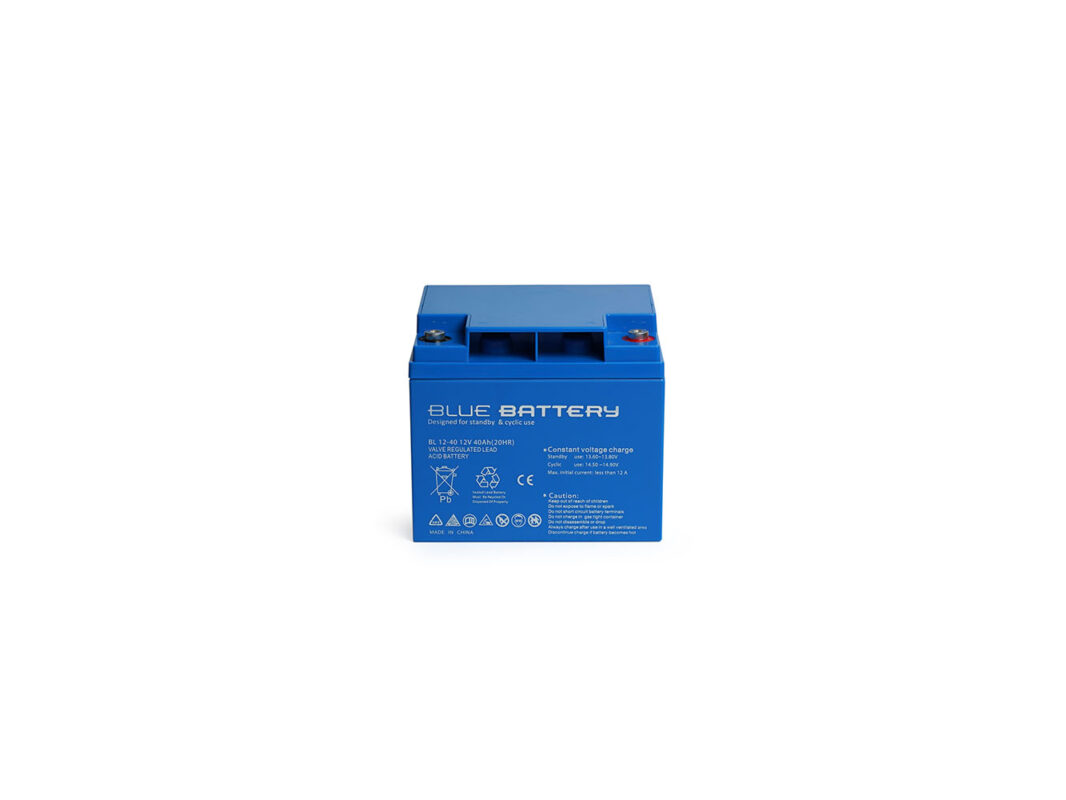 Blue Battery 12 Volt 40 Amper Bakımsız Kuru Akü Ups Aküsü - United Enerji
